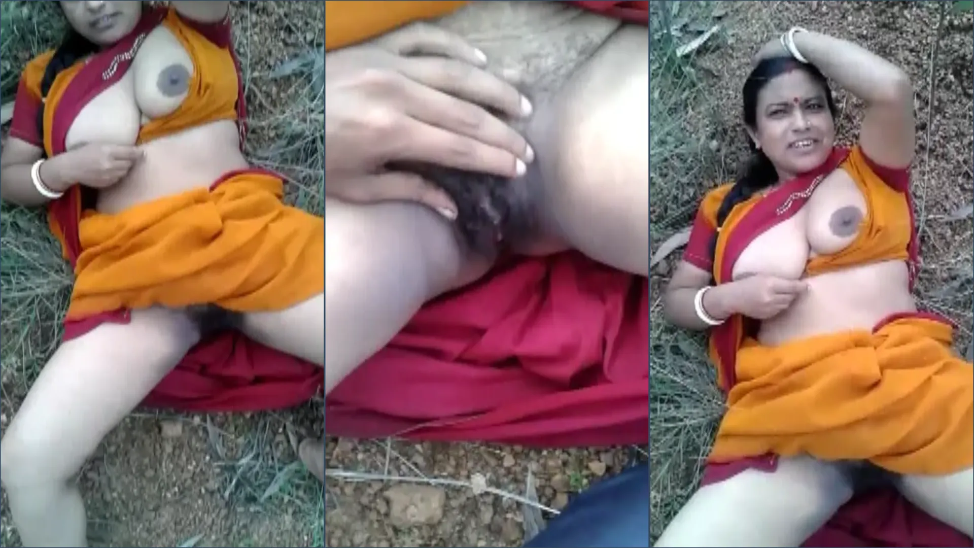 Vilage Desi bhabhi fucking in farmer sexy boobs