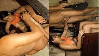 Sexy Desi Wife Blowjob And Fucking on doggy style