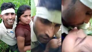 Haryanvi village girl fucked by lover on mustard field viral mms